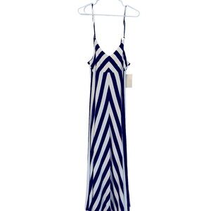 Boston Proper Chevron Maxi dress
